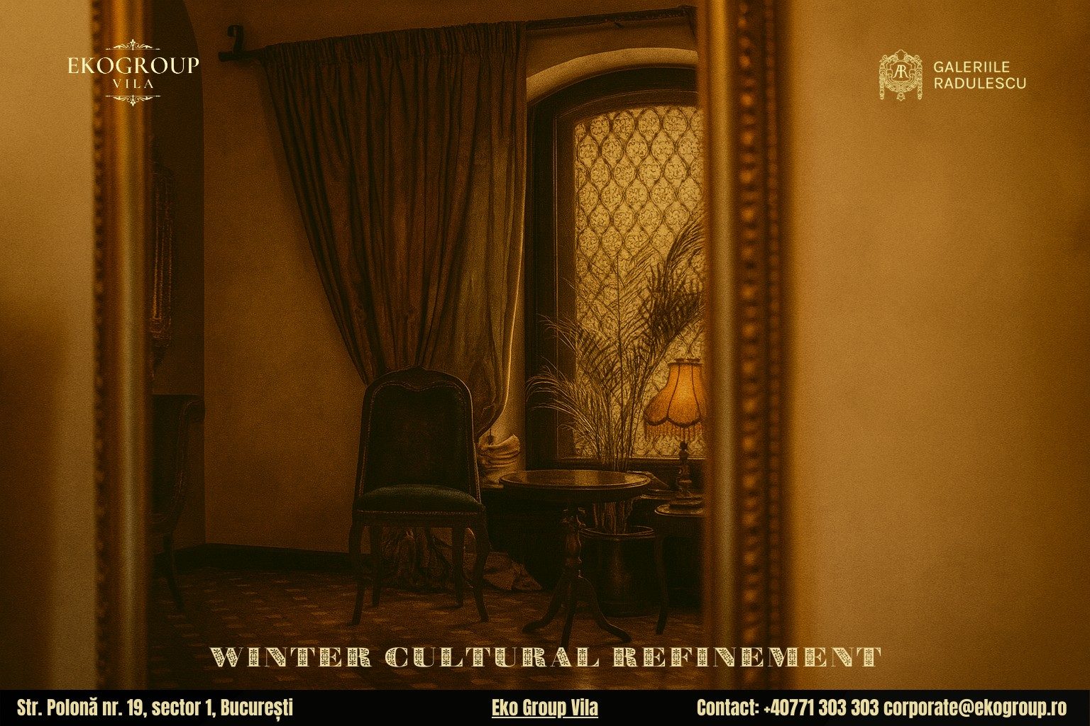 Ce este Crăciunul în viziunea anilor ’30: o călătorie în eleganța interbelică cu Eko Group Vila