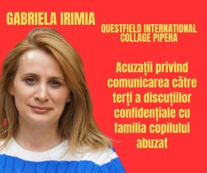 Gabriela Irimia, acuzată de bullying psihologic: un nou caz ridică semne de întrebare